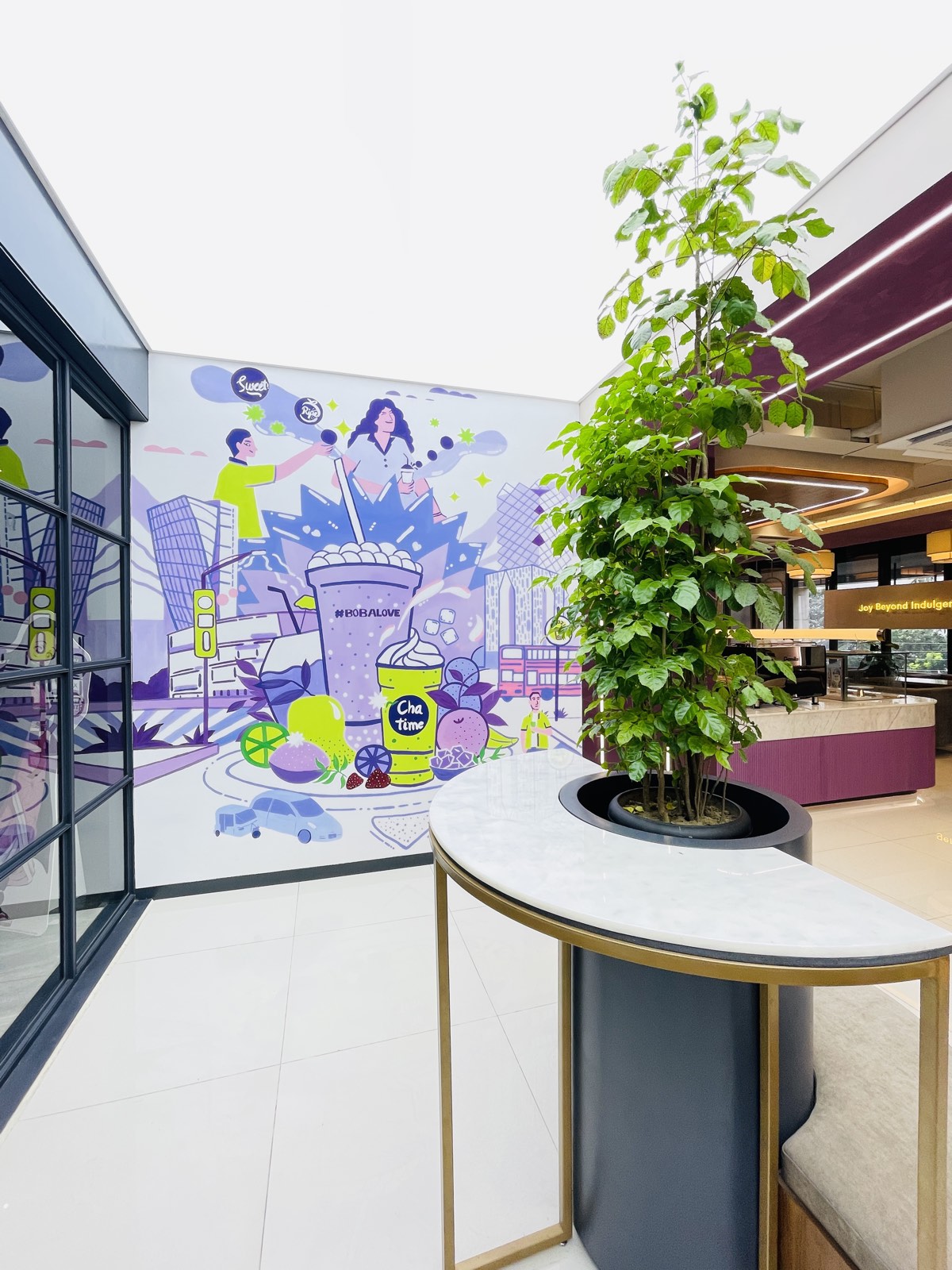Cha Time Café — Café & Restaurant interior by Inner Texture