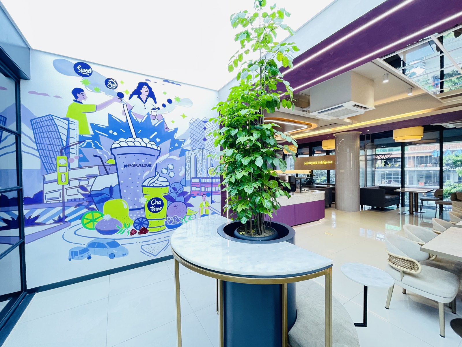 Cha Time Café interior 1